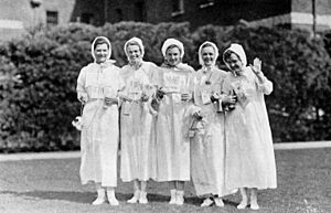 Founder's Day quintet, Vassar College, April 1935