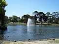 Fountain in Queens Park in Moonee Ponds, in Melbourne, Victoria, Australia