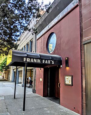 Frank Fat's entrance