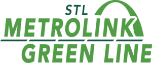 Green Line MetroLink Logo STL