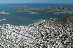 Aerial view of Guaymas