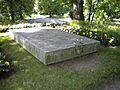 Gustaf VI Adolf, Margaret & Louise of Sweden grave 2009 (1)