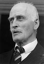 Knut Hamsun in July 1939, at the age of 79.