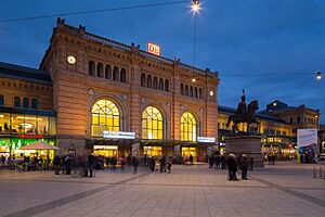 Hannover main station Ernst-August-Platz Mitte Hannover Germany 03
