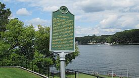 Harrison historic marker (Michigan).jpg