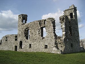 Hill of Slane ruins