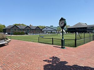 ITHF front lawn courts
