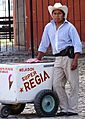 Ice Cream Vendor in Street - San Cristobal de las Casas - Chiapas - Mexico (15621639916)