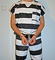 Inmate uniform (striped)