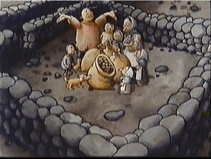 Irish scene vidunderlige kartoffel