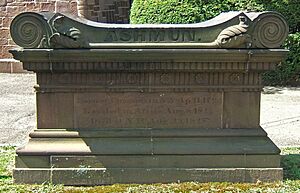 Jehudi ashmun's grave