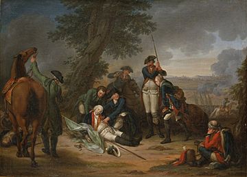 Johann Christoph Frisch - Death of Field Marshal Schwerin
