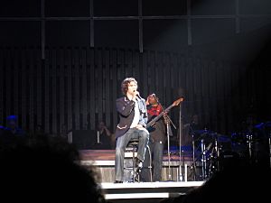 Josh Groban in a concert