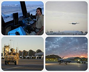Kandahar International Airport collage