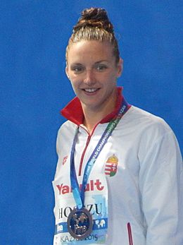 Kazan 2015 - Hosszú Katinka 200m backstroke.JPG