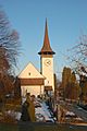 Kirche Gerzensee von Westen