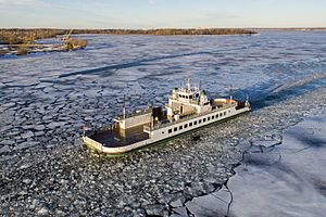 MV Frontenac II ferry, Ontario Canada
