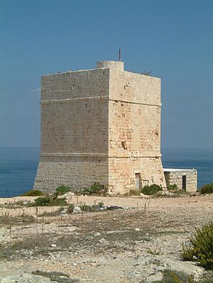 Madliena Tower closer view
