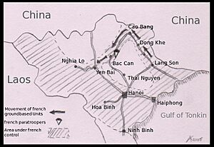 Map tonkin autumn 1947