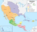 Mapa del Virreinato de la Nueva España (1794)