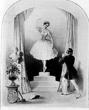 Marble Maiden -Adele Dumilatre & Lucien Petipa -Paris -1847