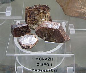 Monazit - Madagaskar