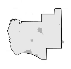 Municipality map of Jersey County, Illinois