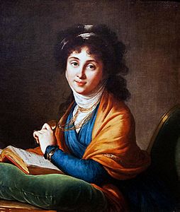 Natalia Zakharovna Kolycheva (Khitrovo) by E.Vigee-Lebrun (1799)