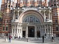 North-west entrance of Westminster Cathedral