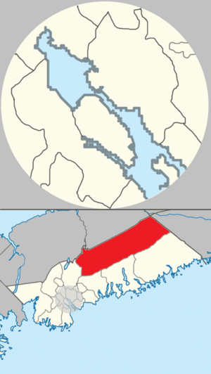 Map of Musquodoboit Valley/Dutch Settlement planning area in Halifax, Nova Scotia