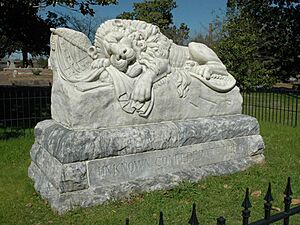 OaklandCemetery-LionoftheConfederacy