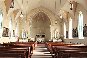Old Saint Patrick Catholic Church Nortfield Township Michigan Sanctuary