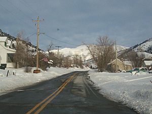 Ophir in winter, December 2007