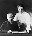 Pierre Curie (1859-1906) and Marie Sklodowska Curie (1867-1934), c. 1903 (4405627519)