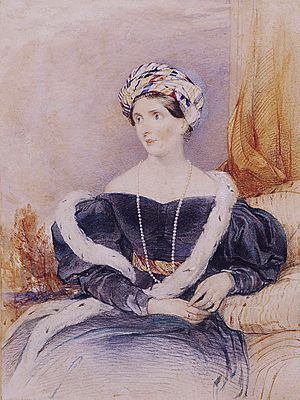 Priscilla (Wellesley-Pole), Countess of Westmorland, by John Rogers Herbert (1810-1890)