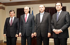 Recep Tayyip Erdoğan and George Papandreou, Erzurum January 2011 18