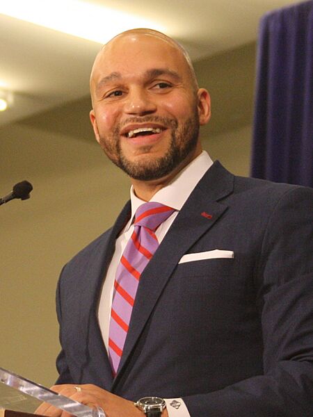 Robert White Inauguration Speech (cropped)