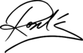 Rosalía signature