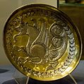 Sassanid silver plate by Nickmard Khoey
