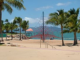 Space Net on The Strand, Townsville.JPG