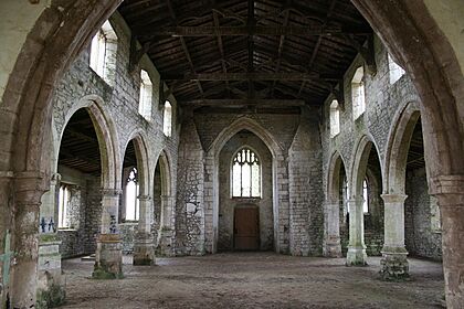 St.Botolph's church nave - geograph.org.uk - 155833