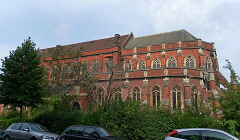 St Augustine's Church, Stanford Avenue, Brighton (South Elevation)