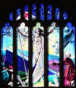 St Monica's Church, Green Lanes, Palmers Green, London - East window - geograph.org.uk - 1105296
