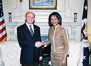 Sulejman Tihic et Condoleezza Rice