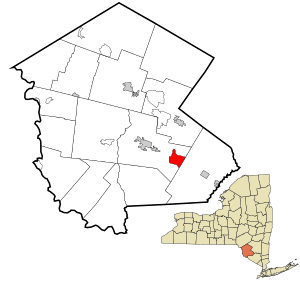 Location of Rock Hill in Sullivan County, New York