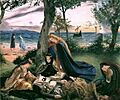 The Death of King Arthur by James Archer (1860)