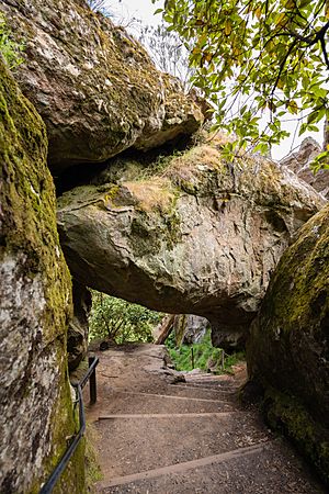 The Hanging Rock at Mount Diogenes, Victoria