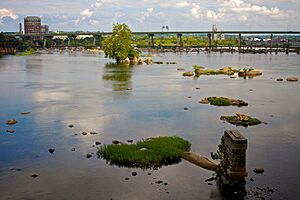 The James River through Richmond, VA