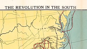 The Revolution in the South (VA detail)