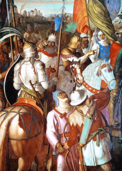 The Saracen Army outside Paris, 730-32 AD